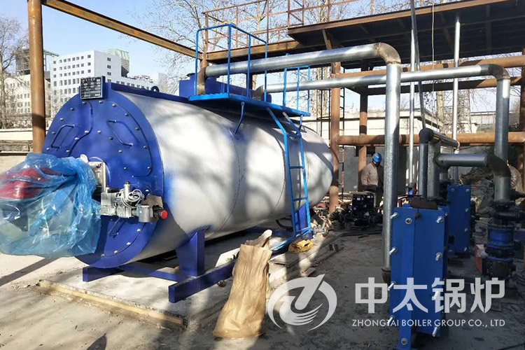 2.1MW燃氣低氮熱水鍋爐