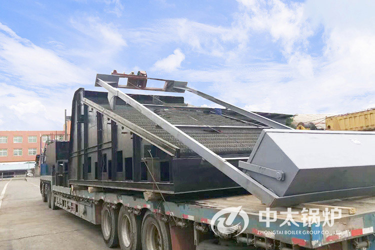 10噸（7MW）生物（wù）質熱水鍋爐